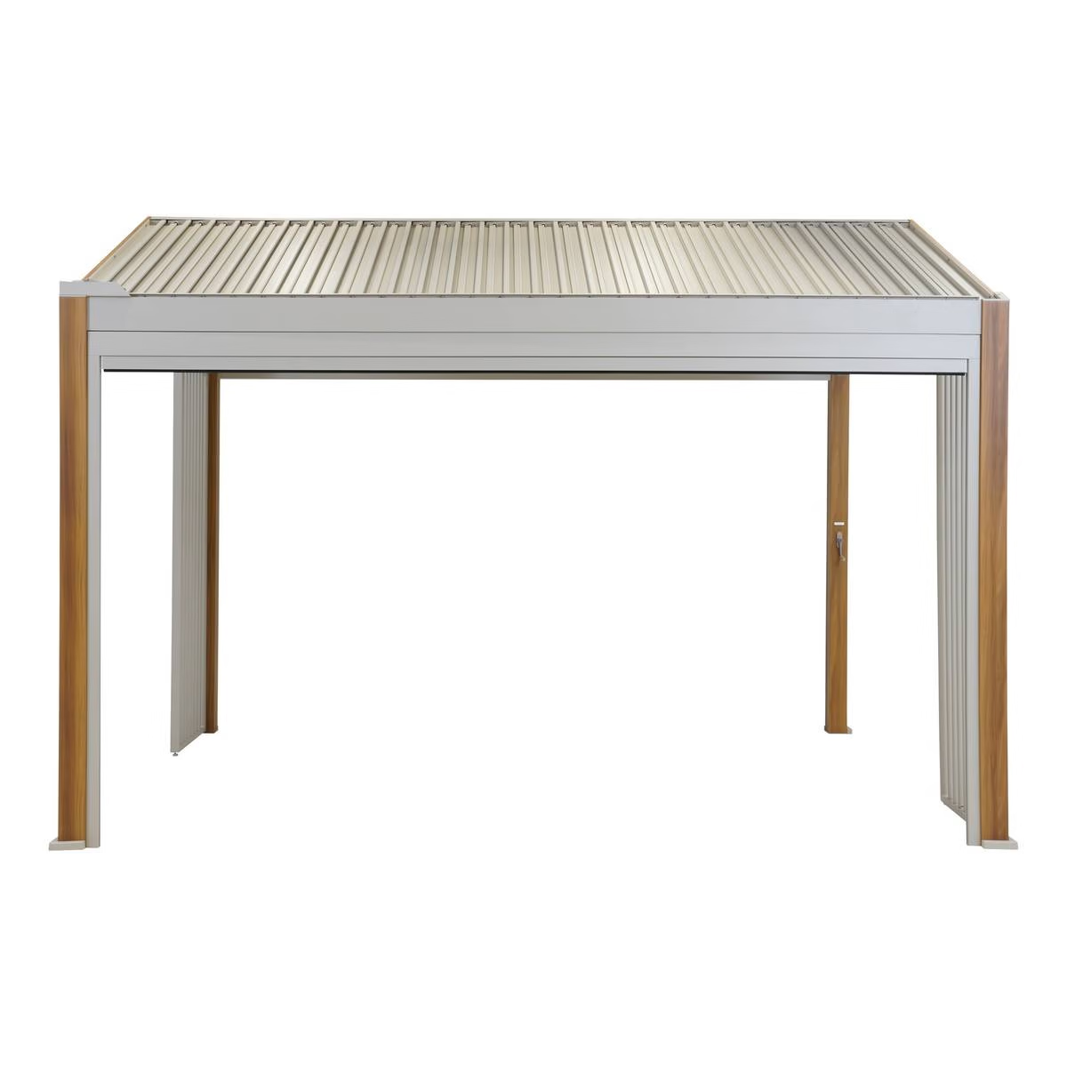 Pergola bioclimatique autoportante ECOZIA Honey 4 x 3 m - Structure en aluminium – Image 14