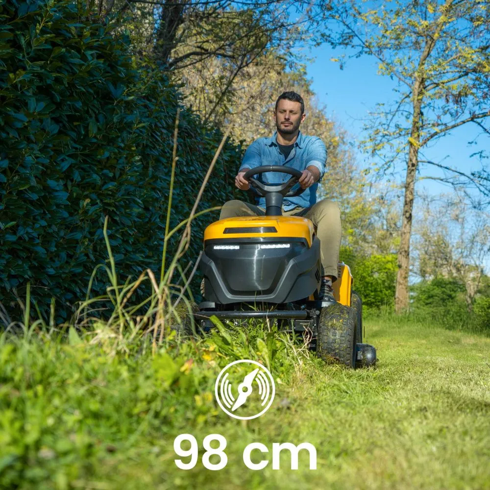 Tracteur tondeuse Stiga à batterie Tornado 398e – Neuf - Prix Destockage – Image 5