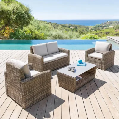Salon de jardin HAVANA - 4 places – Prix usine – DESTOCKAGE