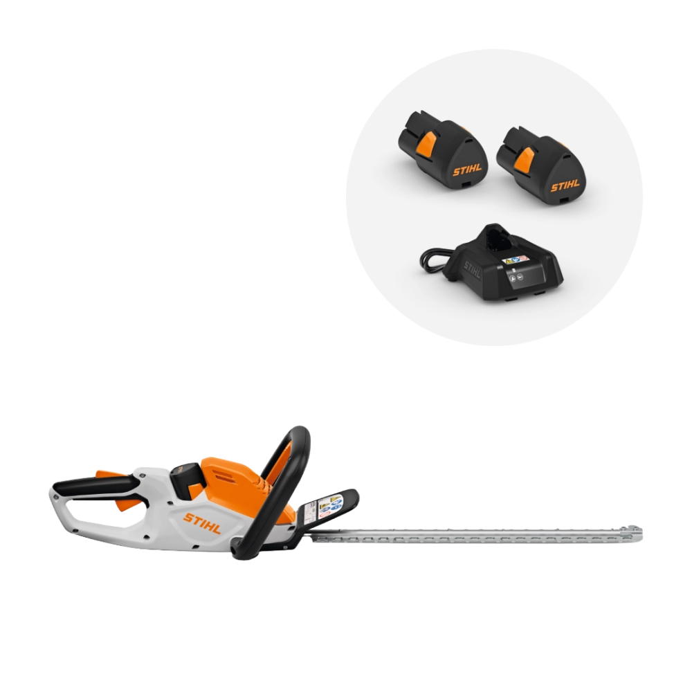 Taille-haies à batterie STIHL HSA 40 pack 2 batteries
